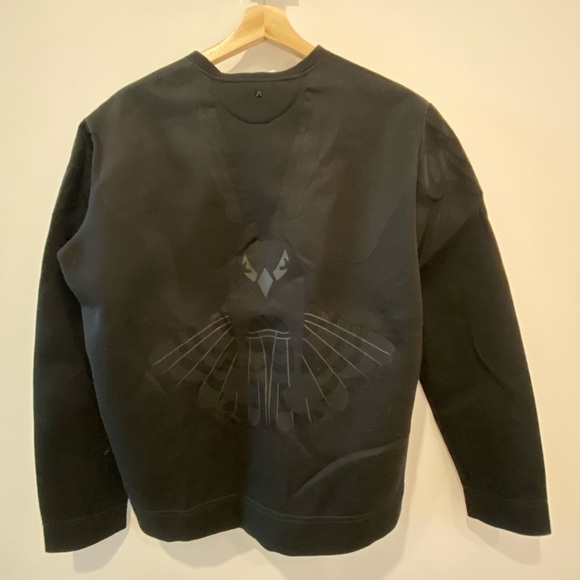 VALENTINO rockstar eagle crewneck sweatshirt - Picture 2 of 7